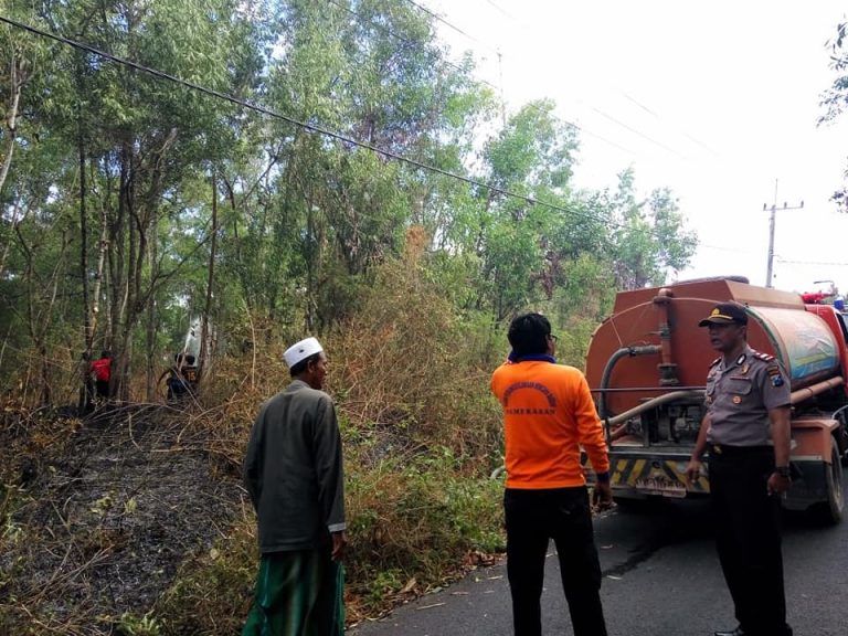 KEJADIAN KEBAKARAN MEWARNAI KOTA PAMEKASAN